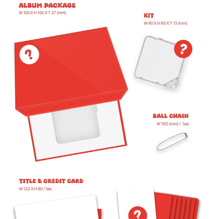 FROMIS_9 - 3RD SINGLE ALBUM [SUPERSONIC] KIT VER. - LightUpK