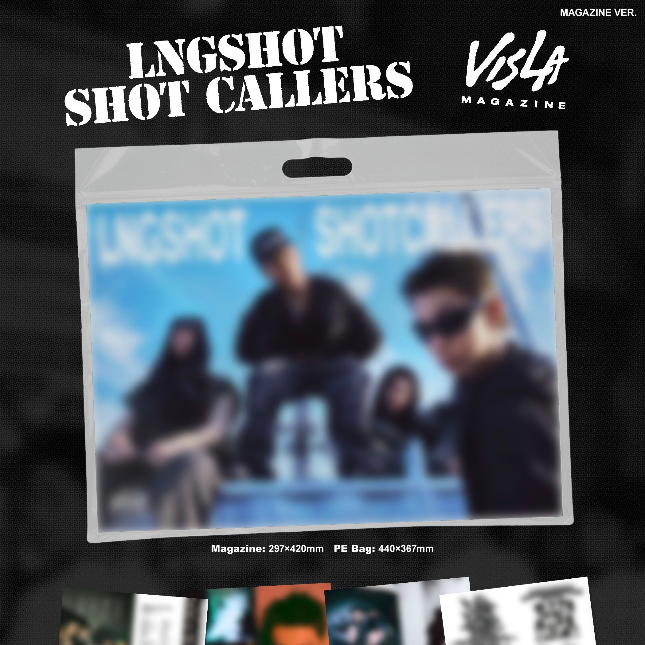 LNGSHOT - EP [SHOT CALLERS] (MAGAZINE VER.) - LightUpK