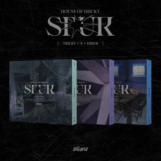 XIKERS - 5TH MINI ALBUM [HOUSE OF TRICKY : SPUR] (3 VERSIONS) - LightUpK