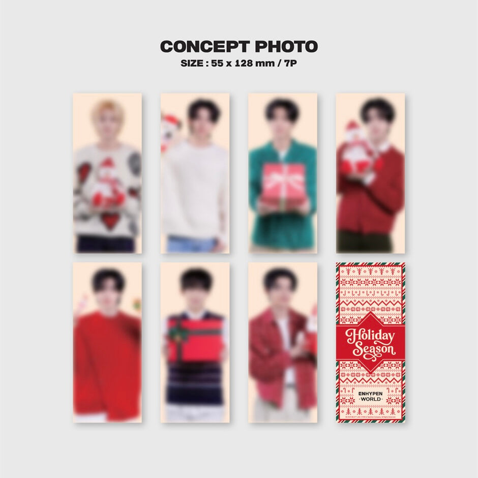 ENHYPEN - WORLD COUPON CARD COLLECTION (HOLIDAY SEASON BASIC VER.)