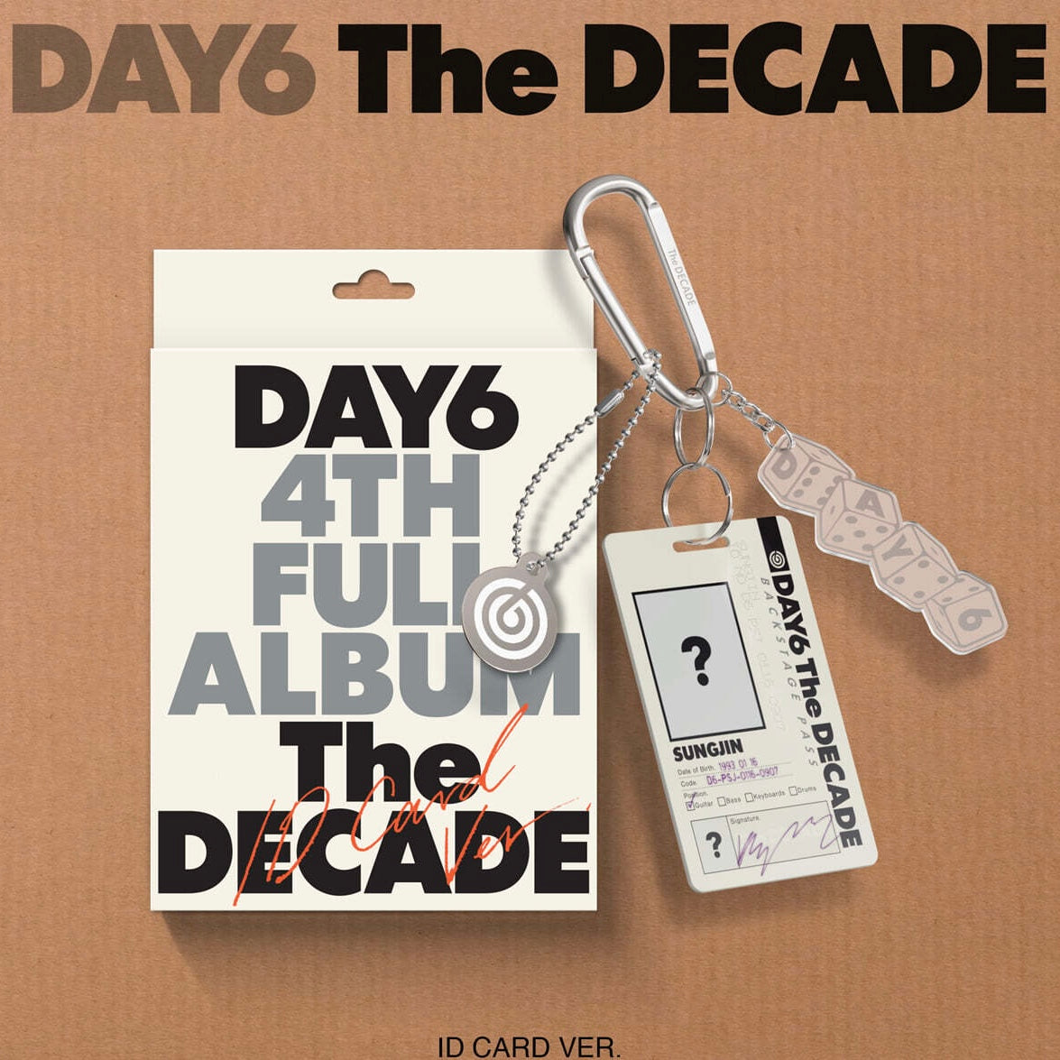 (PRE-ORDER) DAY6 - THE DECADE (ID CARD VER. (MD)) - LightUpK
