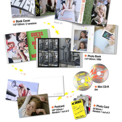 BOA - 11TH ALBUM [CRAZIER] (LOUDER VER.) (2 VERSIONS) - LightUpK