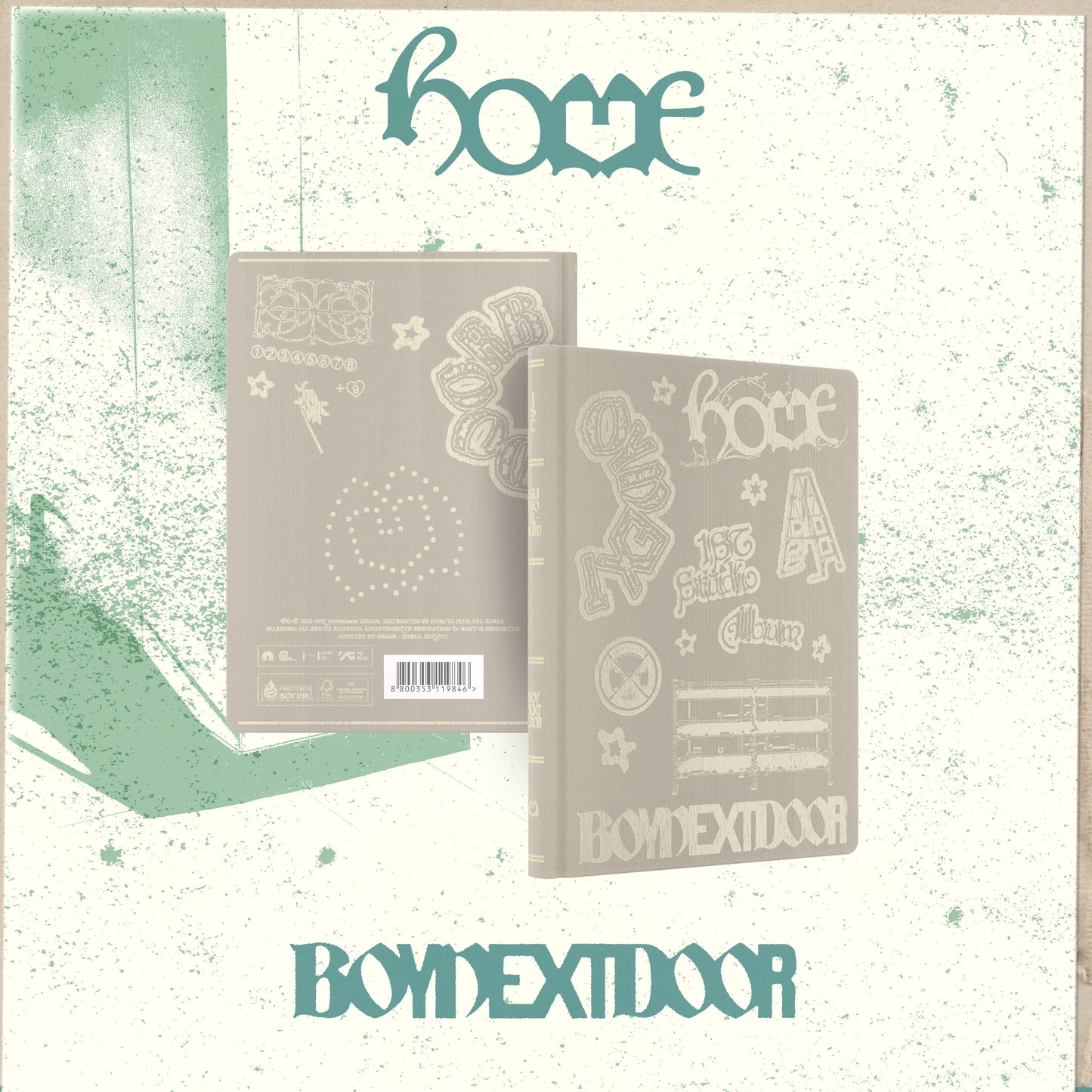 BOYNEXTDOOR - 1ST STUDIO ALBUM 'HOME' (3 VERSIONS)