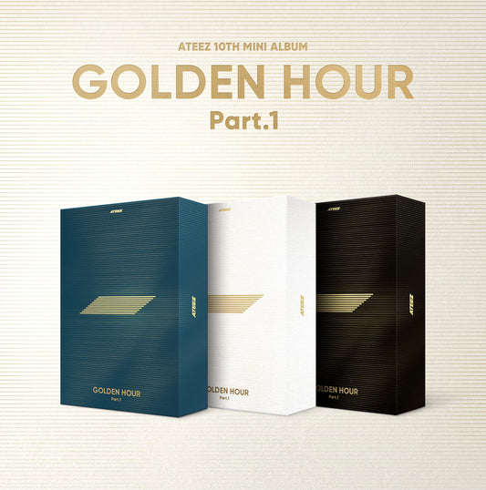 ATEEZ - GOLDEN HOUR : PART 1 (3 VERSIONS)