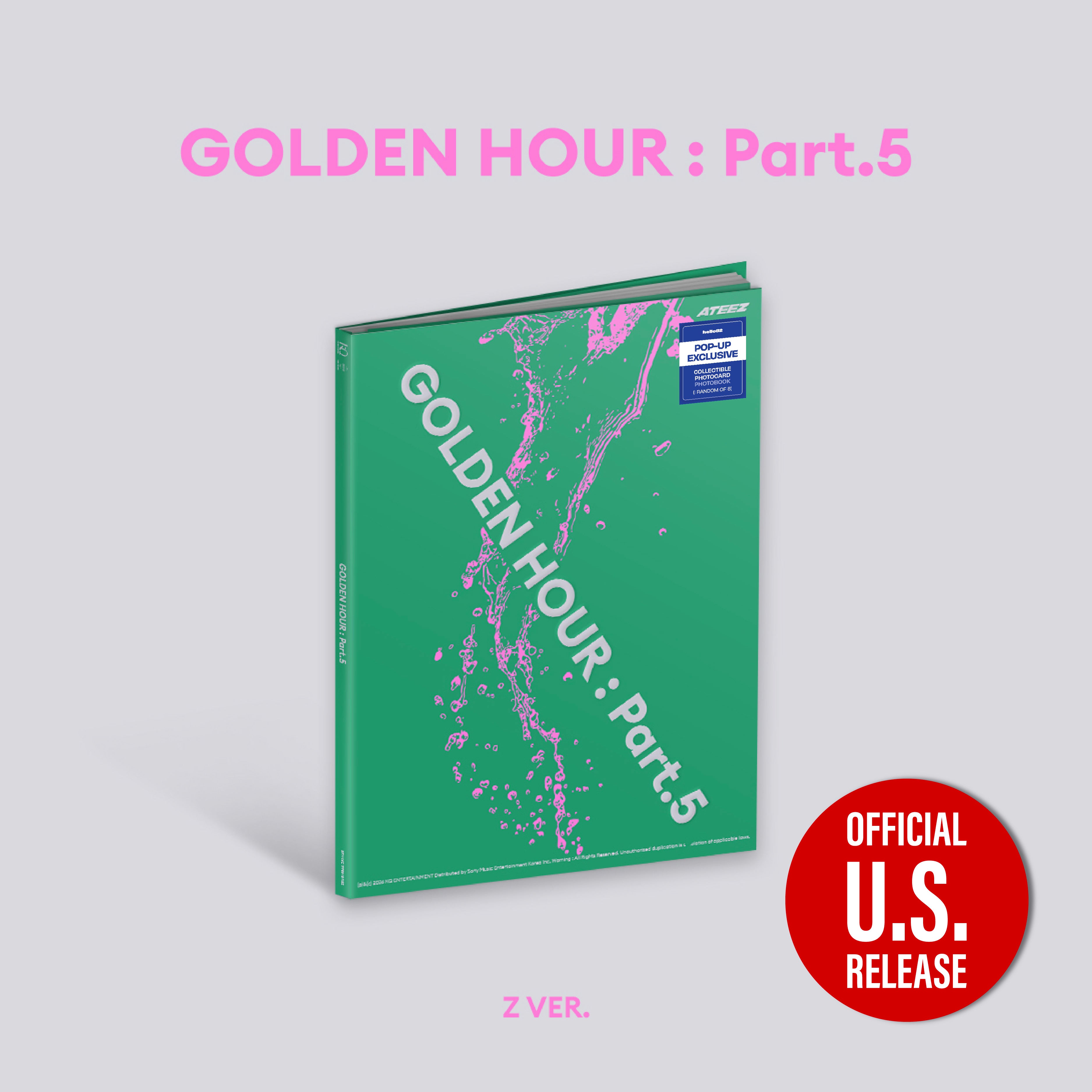 hello82] [POP-UP EXCLUSIVE] ATEEZ - GOLDEN HOUR : PART.5 (3