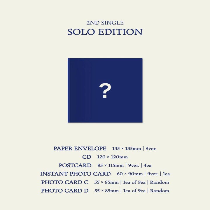 (PRE-ORDER) &TEAM - 2ND SINGLE ALBUM [AOARASHI] SOLO EDITION (9 VERSIONS)