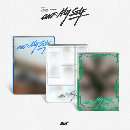 (PRE-ORDER) ONF - 2ND ALBUM PART.2 [ONF:MY SELF] (PHOTOBOOK VER.) (3 VERSIONS) RANDOM - LightUpK