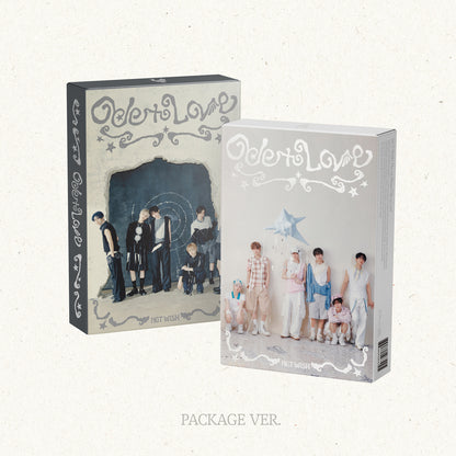 (PRE-ORDER) NCT WISH - 1ST ALBUM [ODE TO LOVE] (PACKAGE VER.) (2 VERSIONS) RANDOM - LightUpK
