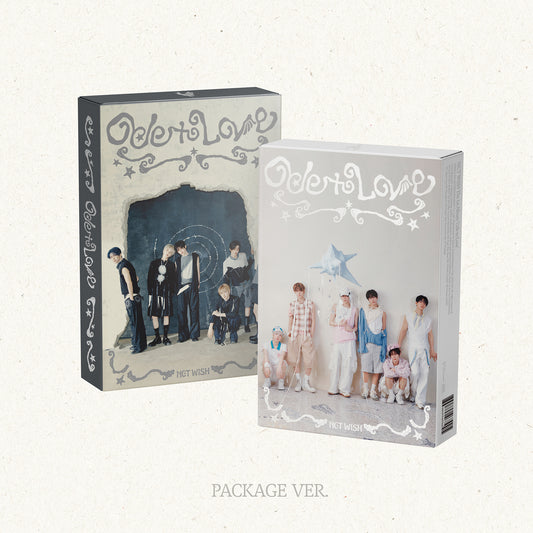 (PRE-ORDER) NCT WISH - 1ST ALBUM [ODE TO LOVE] (PACKAGE VER.) (2 VERSIONS) RANDOM - LightUpK