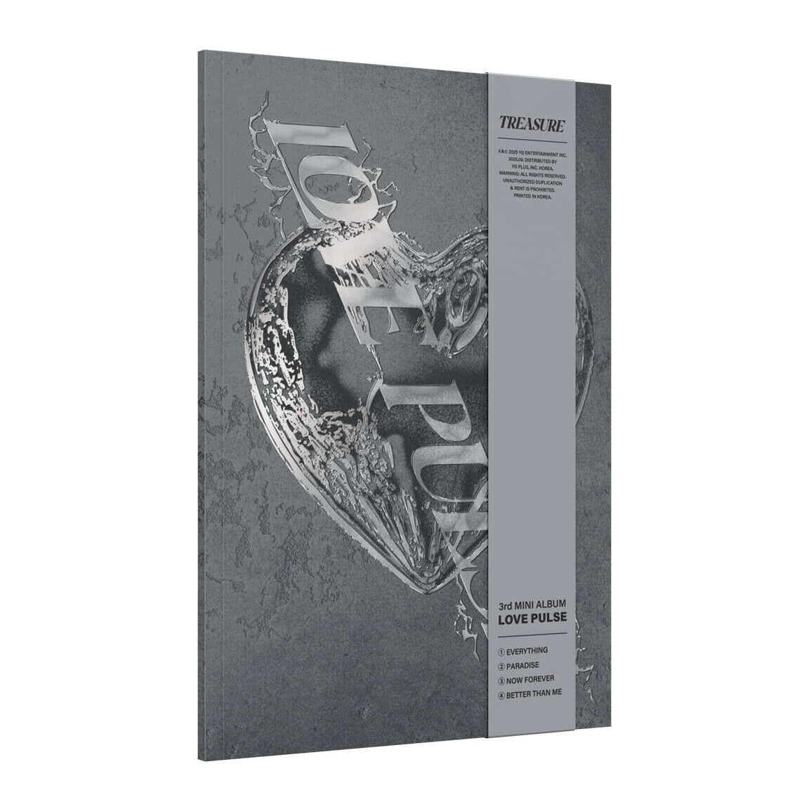 (PRE-ORDER) TREASURE - 3RD MINI ALBUM [LOVE PULSE] (3 VERSIONS) RANDOM - LightUpK