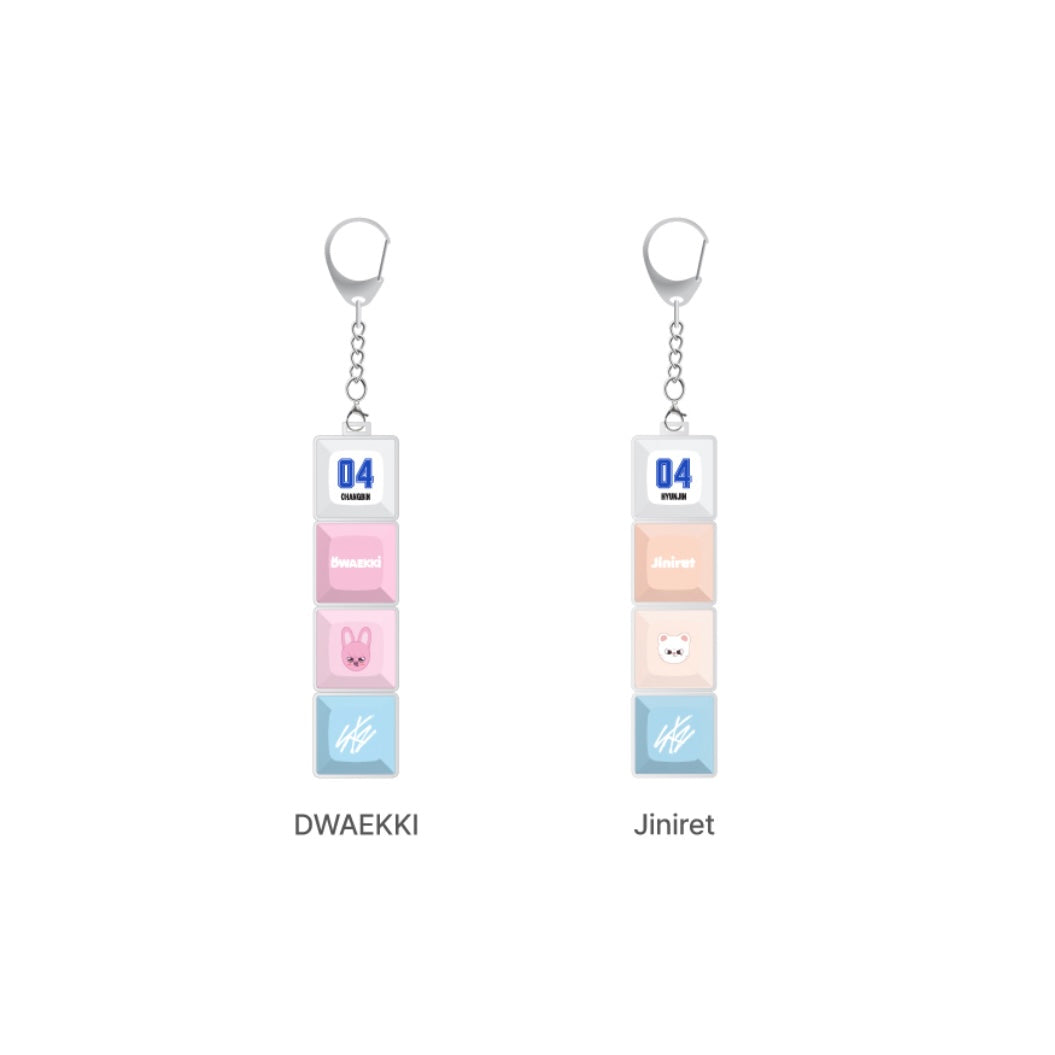 (PRE-ORDER) STRAY KIDS - SKZOO KEYCAP KEYRING - KARMA POP-UP MERCH (8 VERSIONS) - LightUpK