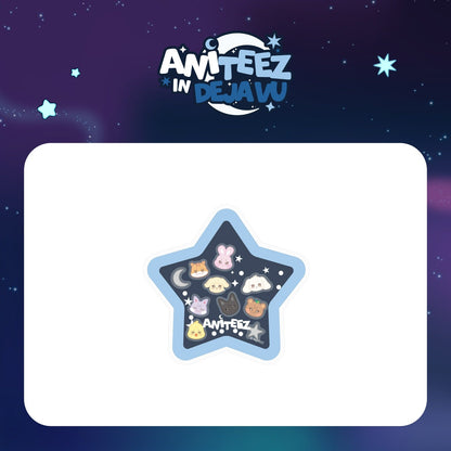 (PRE-ORDER) ATEEZ X ANITEEZ POP-UP [ANITEEZ IN DEJAVU] MD - ACRYLIC SHAKER MAGNETIC SMART TOK