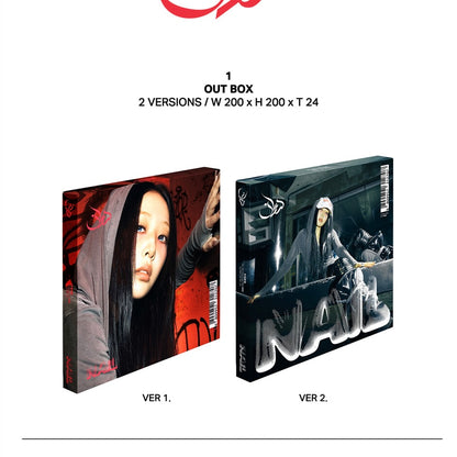 (PRE-ORDER) YVES - 4TH EP [NAIL] DELUXE VER. (2 VERSIONS) RANDOM - LightUpK