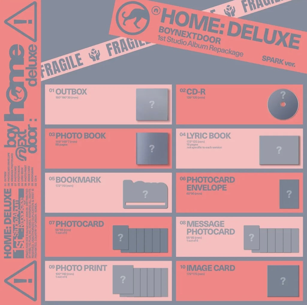 (PRE-ORDER) BOYNEXTDOOR - HOME: DELUXE (3 VERSIONS) RANDOM