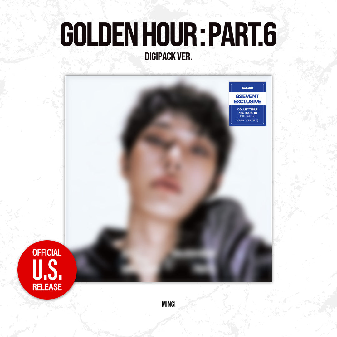 (PRE-ORDER) [hello82] [82EVENT EXCLUSIVE] ATEEZ - GOLDEN HOUR : PART.6 (DIGIPACK VER.) (8 VERSIONS) RANDOM