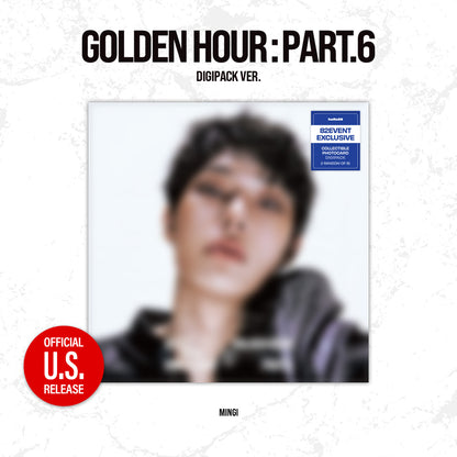 (PRE-ORDER) [hello82] [82EVENT EXCLUSIVE] ATEEZ - GOLDEN HOUR : PART.6 (DIGIPACK VER.) (8 VERSIONS) RANDOM