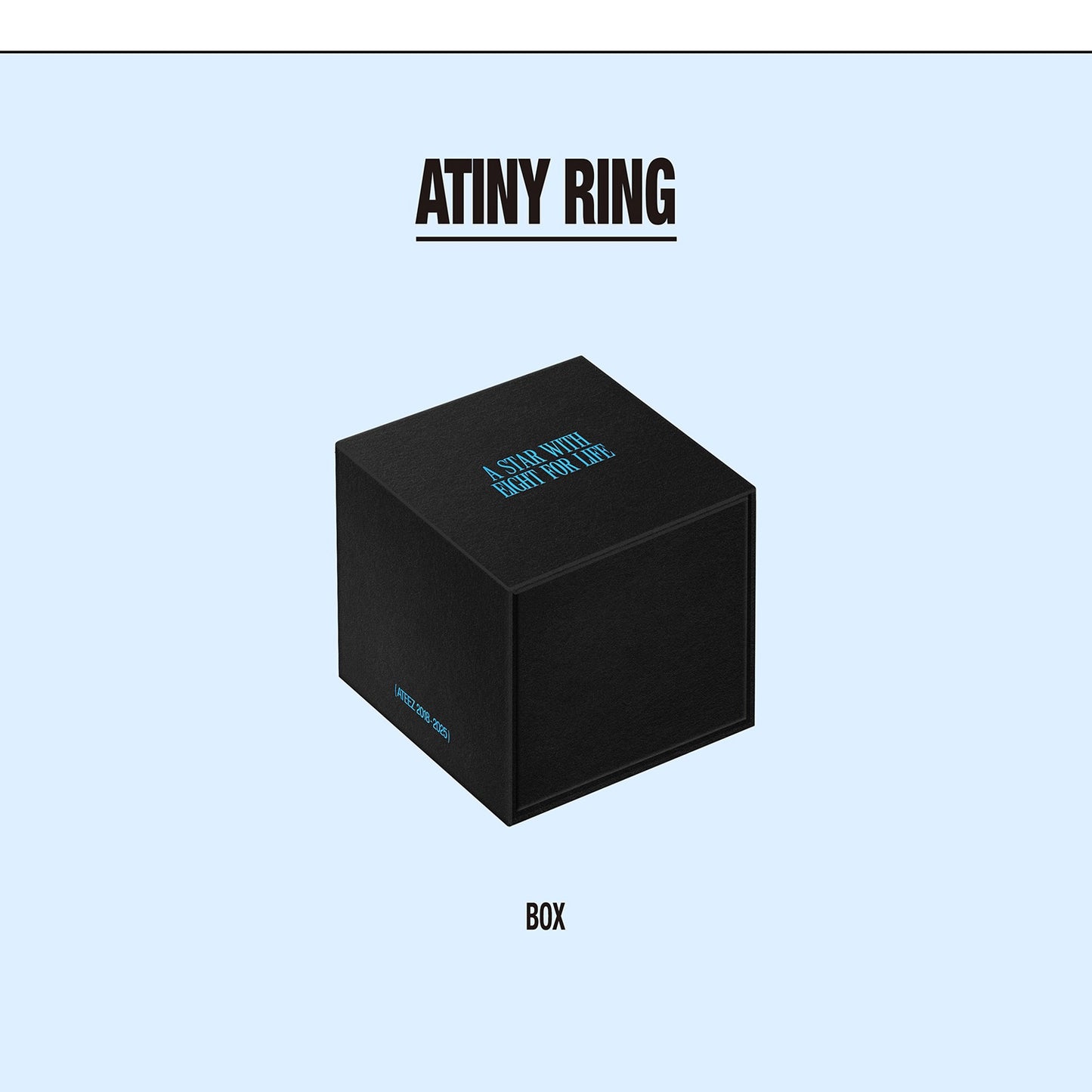 (PRE-ORDER) ATEEZ - 8ROOM POP-UP OFFICIAL MERCH - ATINY RING - LightUpK