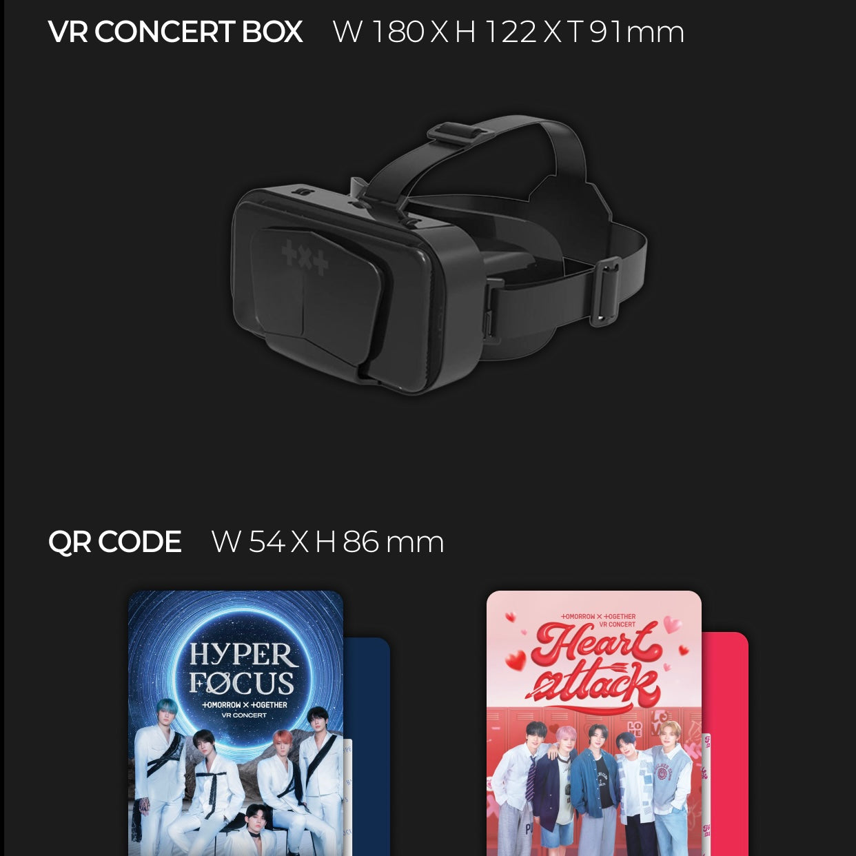 (PRE-ORDER) [HELLO82] TOMORROW X TOGETHER - VR CONCERT BOX (3 VERSIONS) - LightUpK