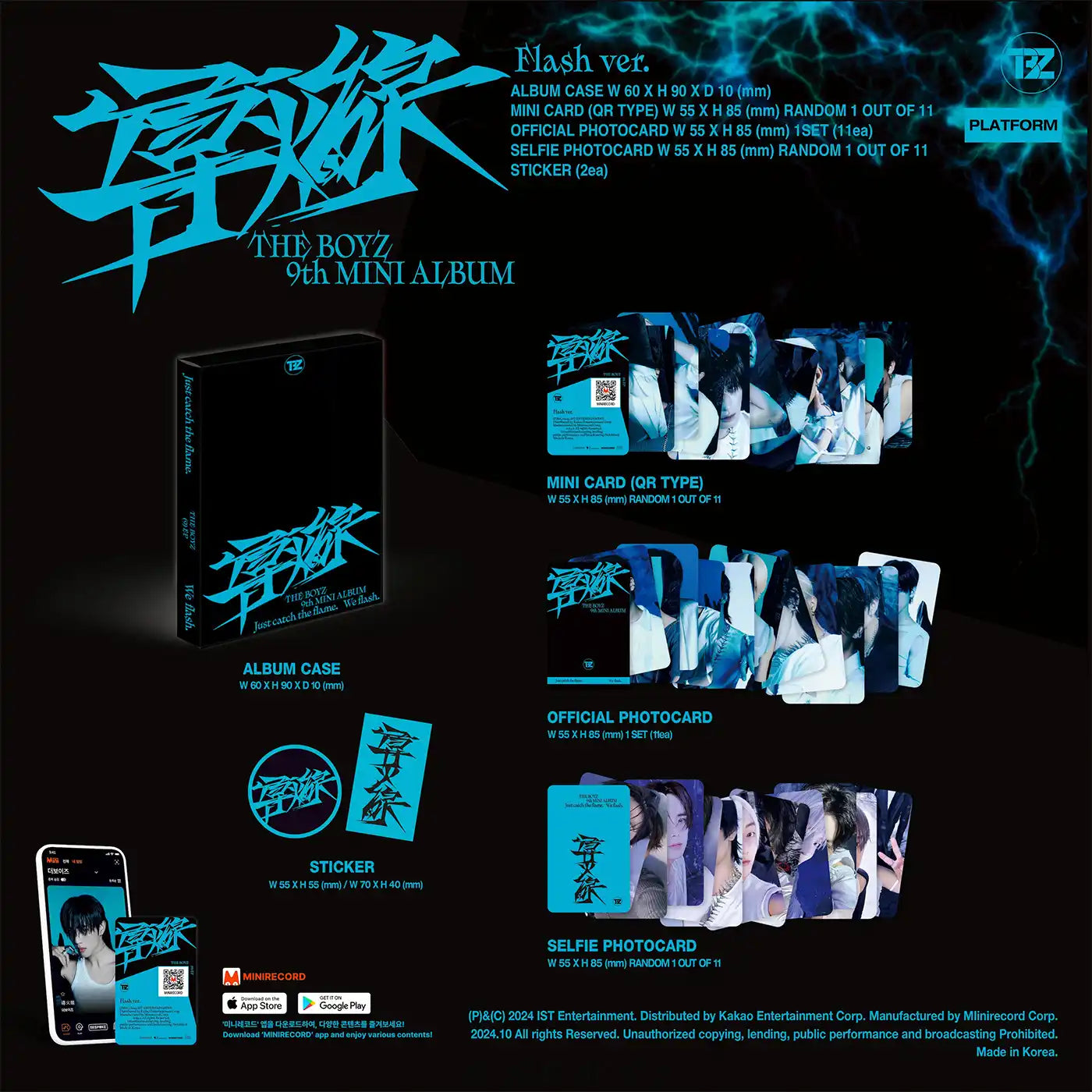 THE BOYZ - 9TH MINI ALBUM [FUSE] (PLATFORM VER.) (3 VERSIONS) - LightUpK