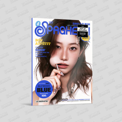 [HELLO82] [POP-UP EXCLUSIVE] LE SSERAFIM - 'SPAGHETTI' (COMPACT VER.) (6 VERSIONS) RANDOM - LightUpK