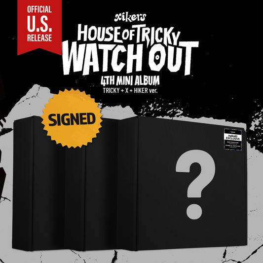 [HELLO82 EXCLUSIVE] XIKERS - HOUSE OF TRICKY : WATCH OUT [RANDOM MEMBER SIGNED]