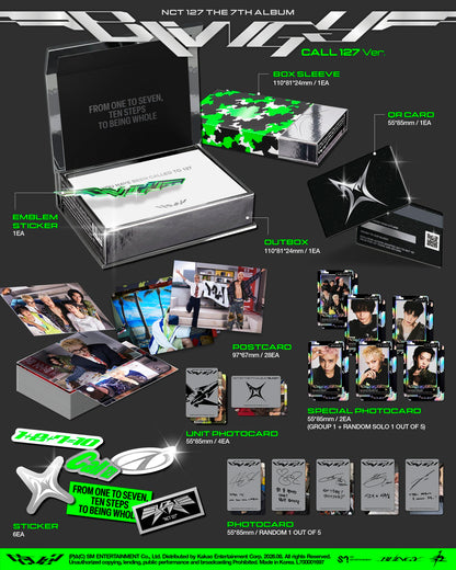 (PRE-ORDER) NCT 127 - 7TH ALBUM [BLINGY] (CALL 127 VER.)