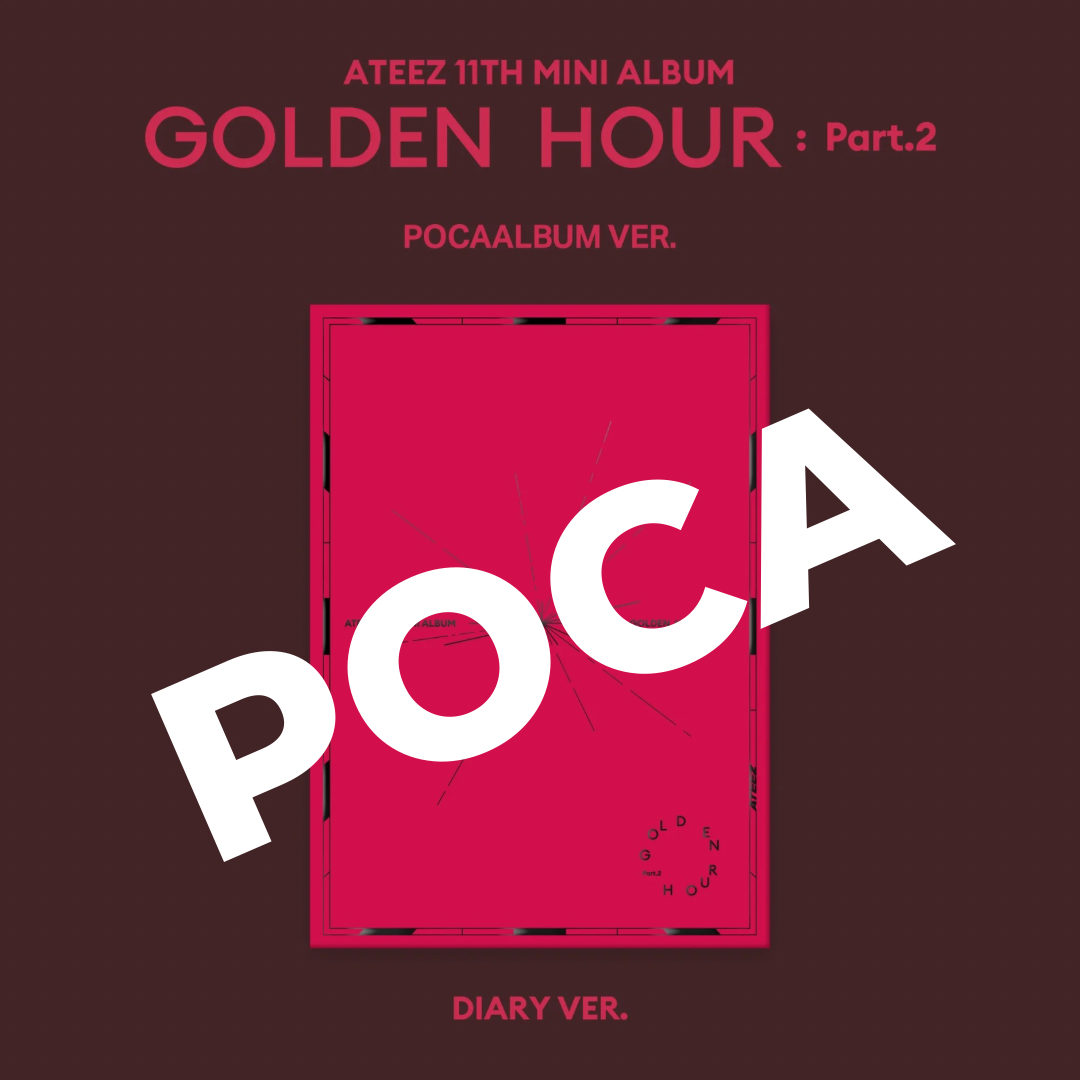 ATEEZ - GOLDEN HOUR : PART 2 (POCA VERSIONS) (3 VERSIONS)