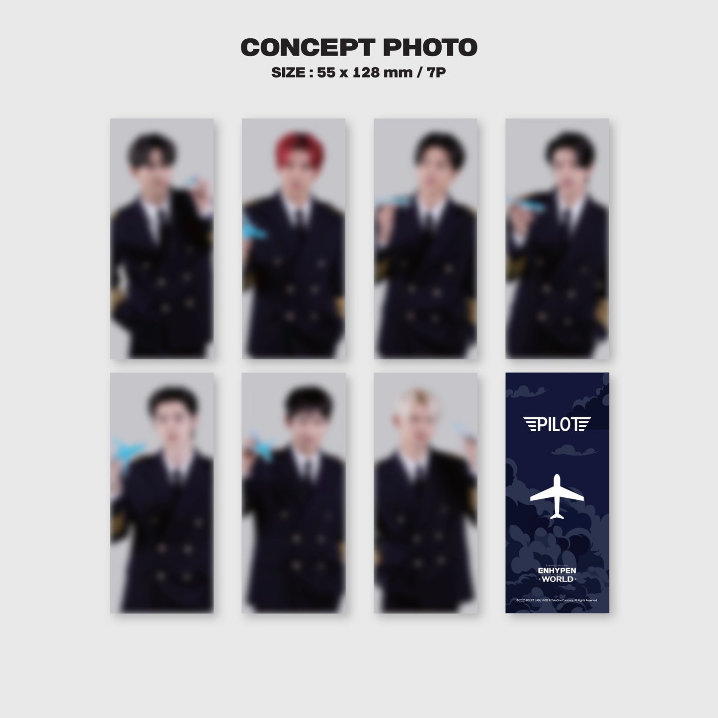 (PRE-ORDER) ENHYPEN - WORLD COUPON CARD COLLECTION (PILOT BASIC VER.) - LightUpK