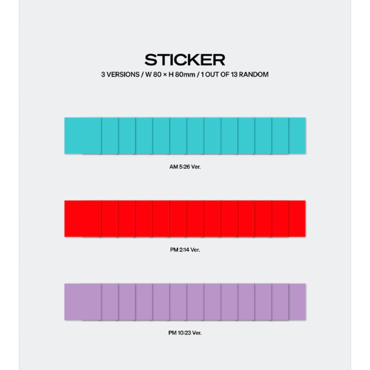 SEVENTEEN - 11TH MINI ALBUM [SEVENTEENTH HEAVEN] (3 VERSIONS