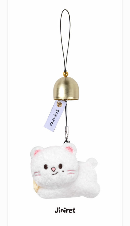 (PRE-ORDER) STRAY KIDS - SKZOO PLUSH DOOR BELL KEYRING - RUN IT (8 VERSIONS)
