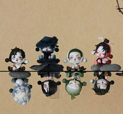 [BLINDBOX] SKULLPANDA THE INK PLUM BLOSSOM SERIES FIGURES - LightUpK