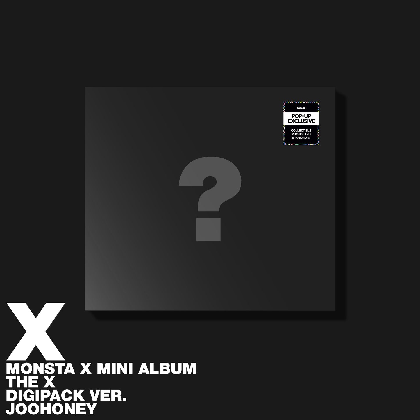 (PRE-ORDER) [HELLO82] [POP-UP EXCLUSIVE] MONSTA X - THE X (DIGIPACK) (6 VERSIONS) - LightUpK