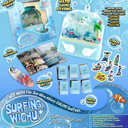 (PRE-ORDER) NCT WISH - 3RD MINI ALBUM [COLOR] (SURF VER.) - LightUpK