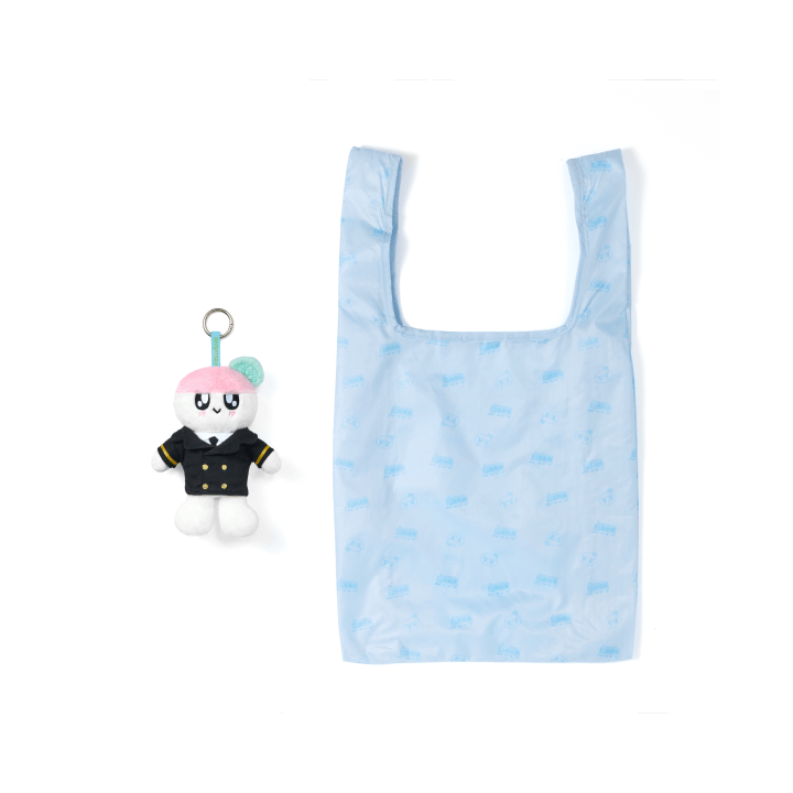 (PRE-ORDER) SEVENTEEN - 2026 CARAT LAND MD - BONGBONGEE PLUSH KEYRING ECO BAG