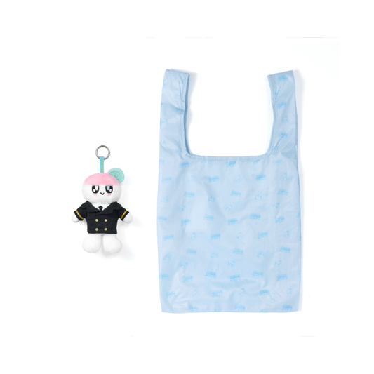 (PRÉCOMMANDE) SEVENTEEN - 2026 CARAT LAND MD - PORTE-CLÉS EN PELUCHE BONGBONGEE SAC ÉCOLOGIQUE