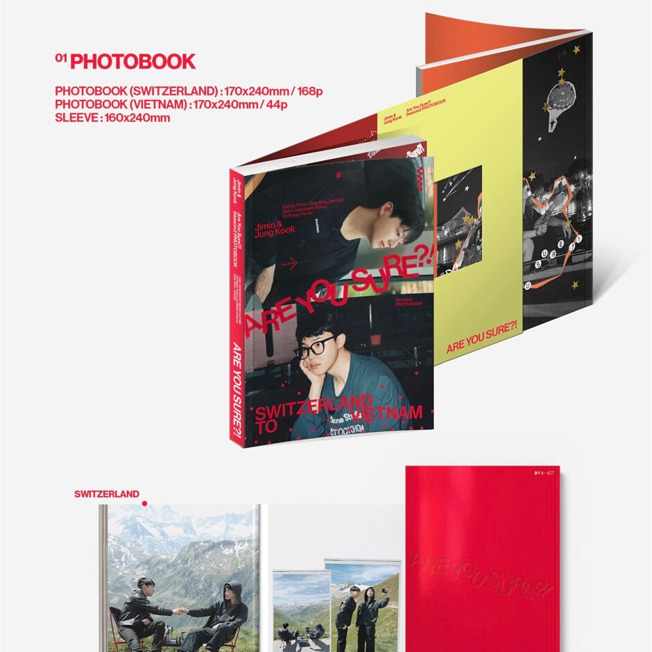 JIMIN X JUNG KOOK - [ARE YOU SURE?! SEASON 2] (PHOTOBOOK) - LightUpK