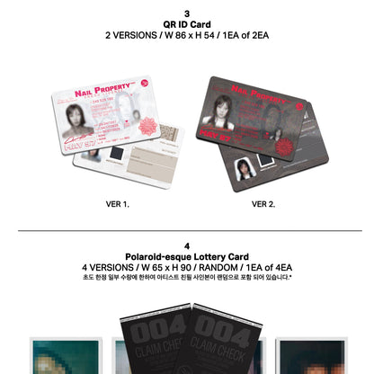 (PRE-ORDER) YVES - 4TH EP [NAIL] LIMITED EDITION VER. (MD) - LightUpK