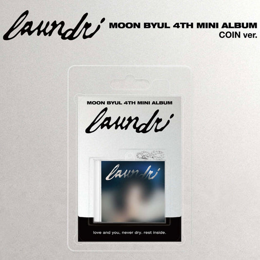(PRE-ORDER) MOON BYUL - 4TH MINI ALBUM [LAUNDRI] (COIN VER.) - LightUpK