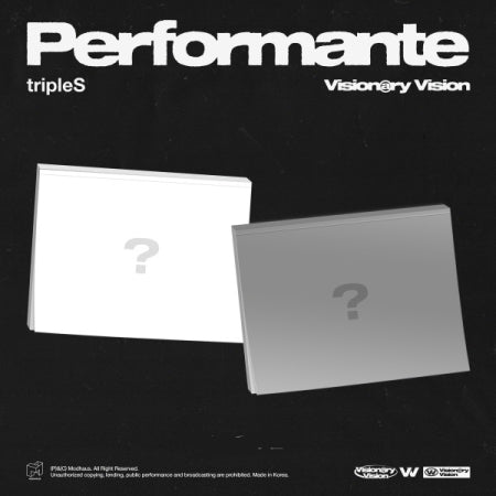 (PRE-ORDER) TRIPLES - [VISIONARY VISION] (2 VERSIONS) RANDOM