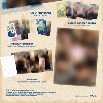 (PRE-ORDER) N.SSIGN - FUNKY LIKE ME (2 VERSIONS) RANDOM