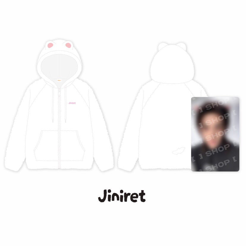 (PRE-ORDER) STRAY KIDS - SKZOO FLEECE HOOD ZIP-UP - RUN IT (8 VERSIONS)