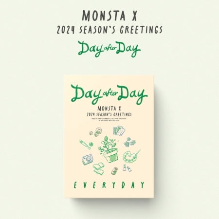 (PRE-ORDER) MONSTA X - 2024 SEASON'S GREETINGS [DAY AFTER DAY] (2 VERSIONS)