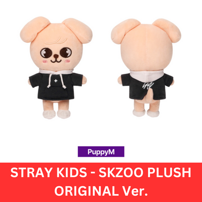 (PRE-ORDER) STRAY KIDS - SKZOO PLUSH ORIGINAL Ver. - SKZOO EVERYWHERE ALL AROUND THE WORLD (8 VERSIONS) - LightUpK