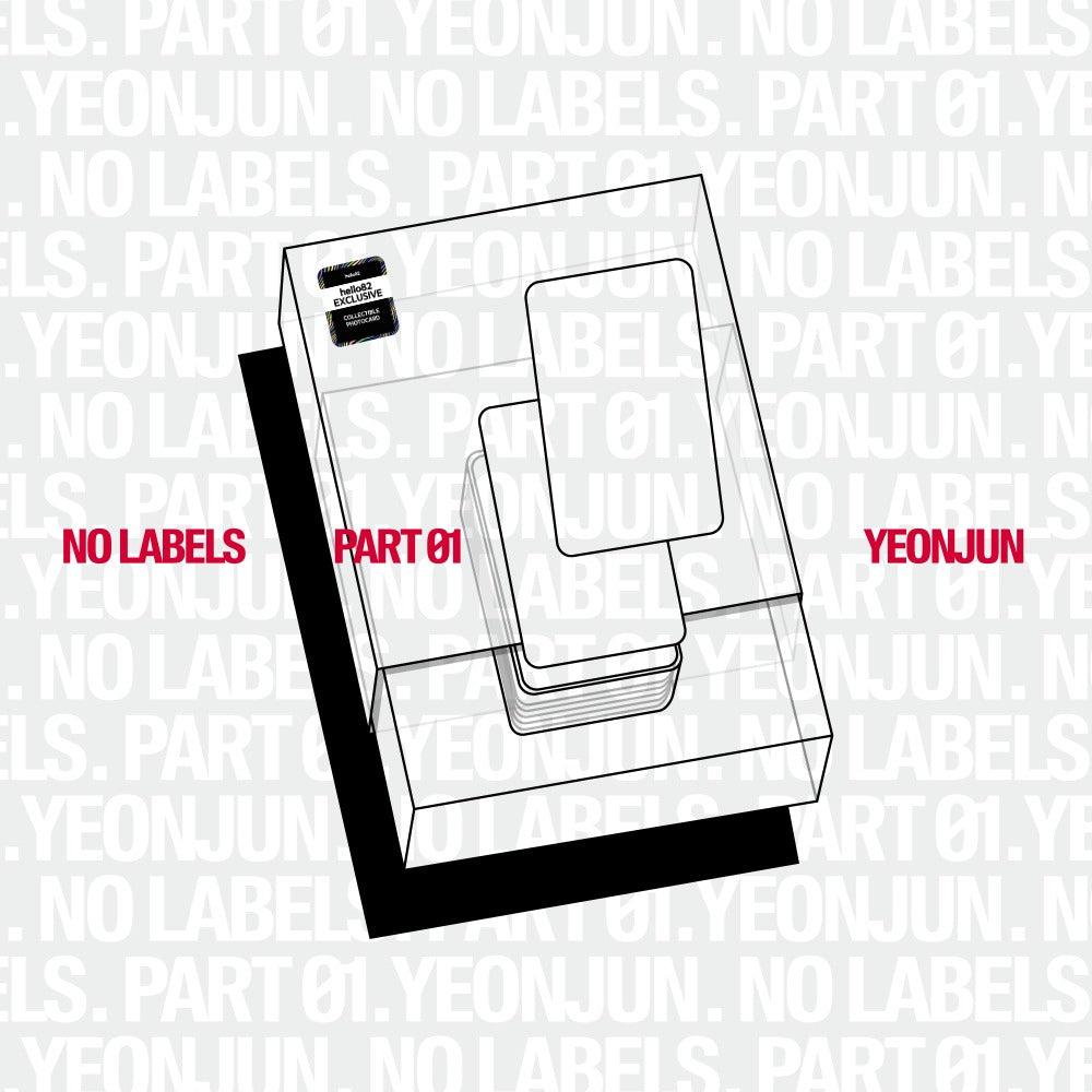 (PRE-ORDER) [HELLO82] [HELLO82 EXCLUSIVE] YEONJUN (TXT) - NO LABELS: PART 01 (3 VERSIONS) - LightUpK