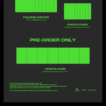 EVNNE - CIBLE : MOI (1ER MINI ALBUM) DIGIPACK VER. (7 VERSIONS)