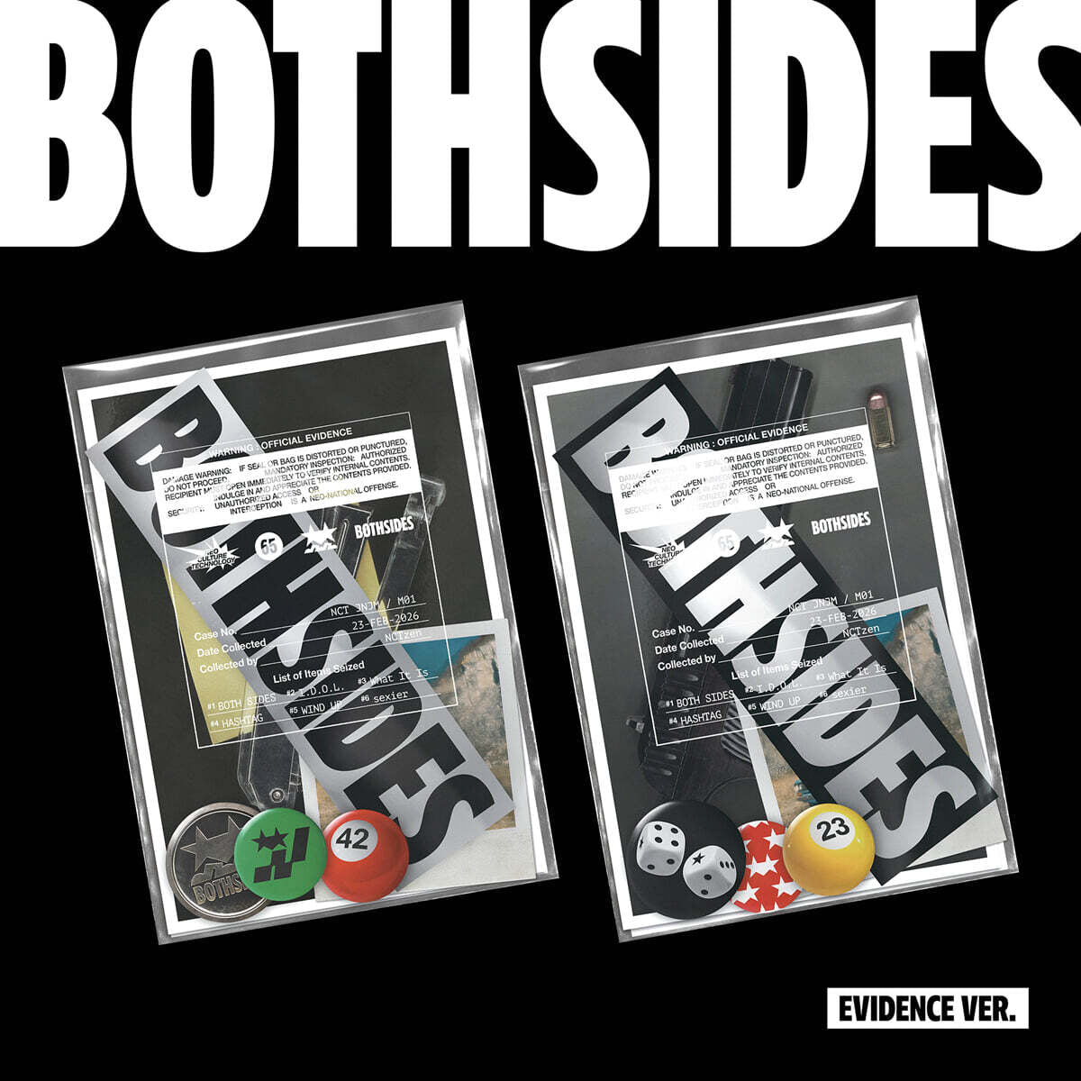 (PRE-ORDER) NCT JNJM - 1ST MINI ALBUM [BOTH SIDES] (EVIDENCE VER.) - LightUpK