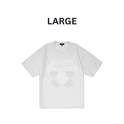 (PRE-ORDER) BTS - S/S TOUR T-SHIRT (GRAT) (4 SIZES) - LightUpK