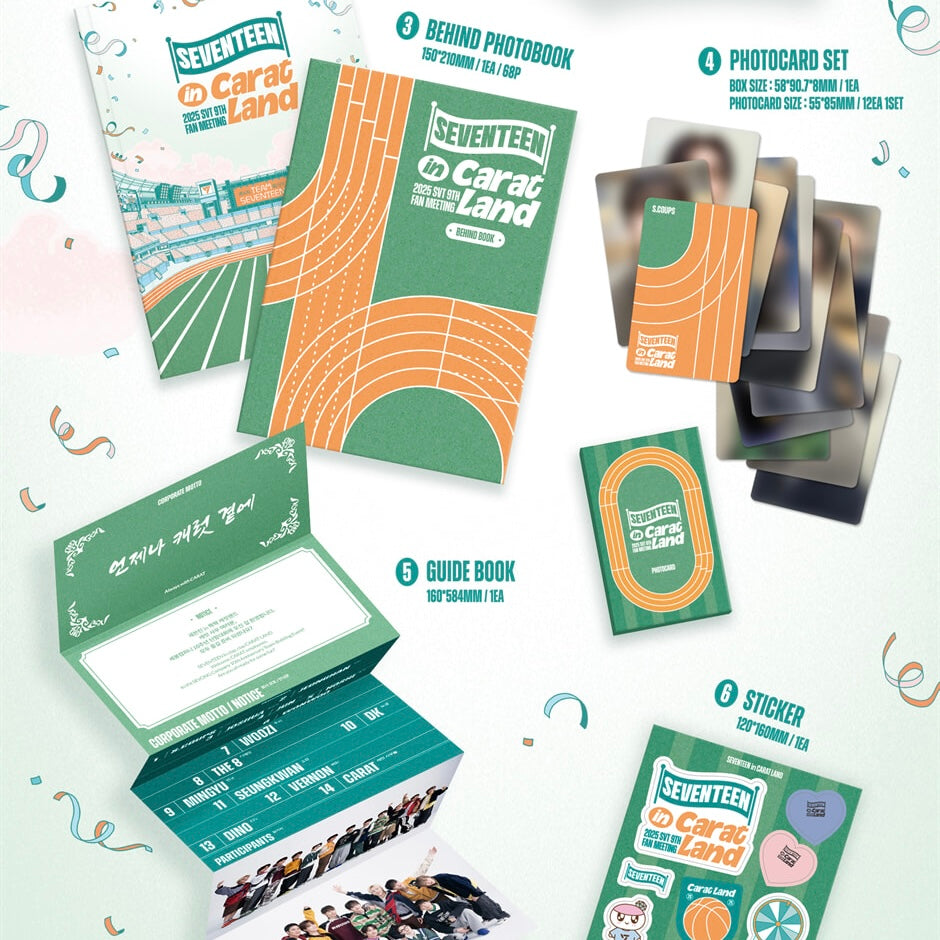 SEVENTEEN - 2025 SVT 9TH FAN MEETING [SEVENTEEN IN CARAT LAND] MEMORY