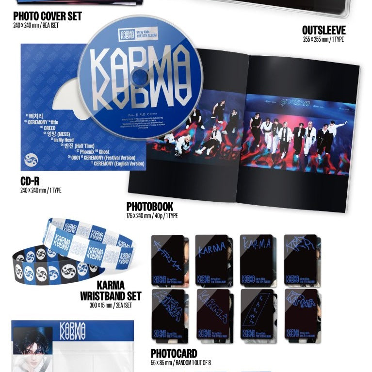 (PRE-ORDER) STRAY KIDS - KARMA (KARMA VER.) (LIMITED) - LightUpK
