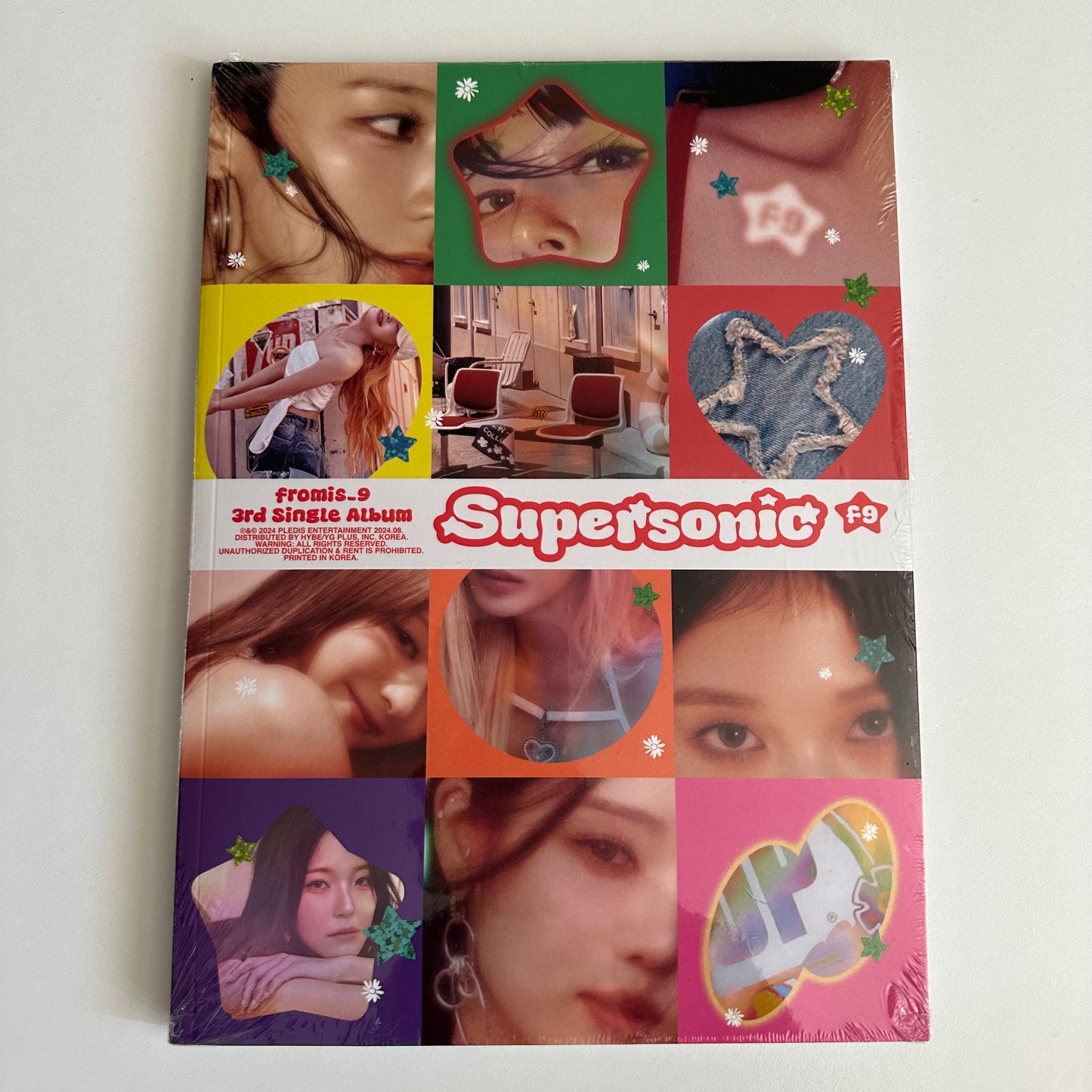 FROMIS_9 - 3RD SINGLE ALBUM [SUPERSONIC] (2 VERSIONS)